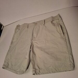 Day & Age Victory Casual Tech Shorts Mens 36 W Green "Crystal Blue" H-62222T-MN